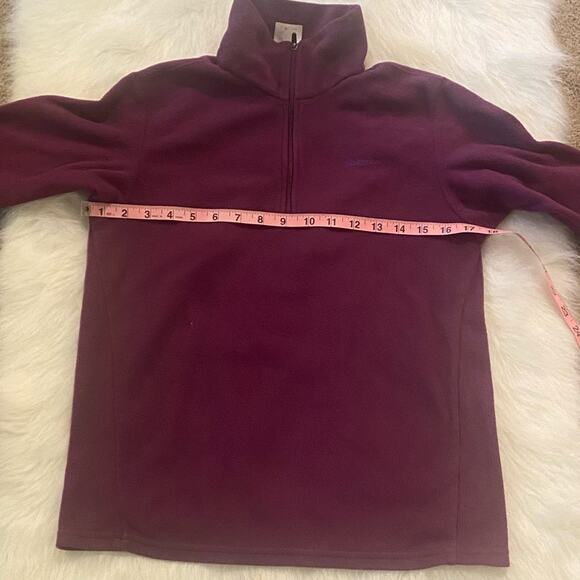 Patagonia Synchilla Women’s Purple 1/4 Zip Light Fleece Pullover Jacket Size XS - Picture 10 of 10